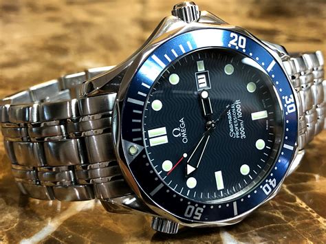 omega seamaster 300m quartz 41mm.